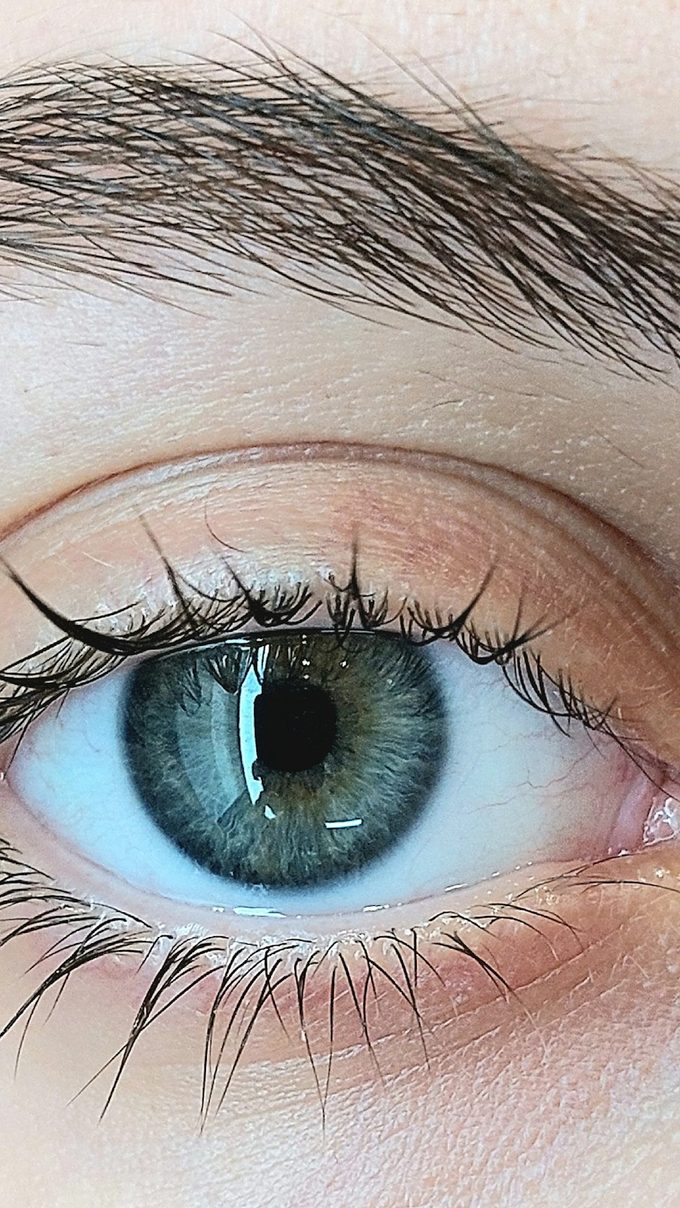 Single lashes, naturligt look